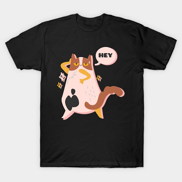 Hey Sexy Cat T-Shirt by saigon199x